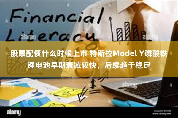 股票配债什么时候上市 特斯拉Model Y磷酸铁锂电池早期衰减较快，后续趋于稳定